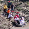 Photo of Brew to Brew boat crossing.