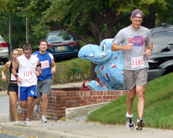 Photo of runners at Race Ipsa 5K.