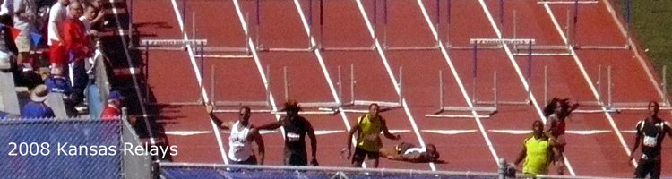 Photo of the hurdles finish.