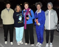 Photo of the 2008 runLawrence Brew-to-Brew team.