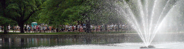 Photo of Loose Park water fountain from Amy Thomson 8K.