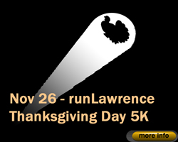 Link to runLawrence Thanksgiving Day 5K entry.