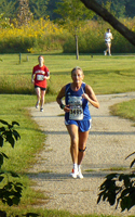 Photo of Ellen Young at 3 miles.