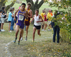 Photo from the Haskell Cross Country Invitational on Oct 8, 2011.