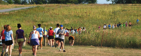 Photo from the August 11, 2012 Coleen's sweaty Ass Run at Prairie Center Park, Olathe, KS.