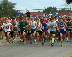 Start of the Red Dog Run.