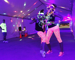 Photo from the Glow Run.