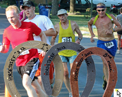 Photo and link to Flikcr slideshow of the 2012 Horsethief Run.