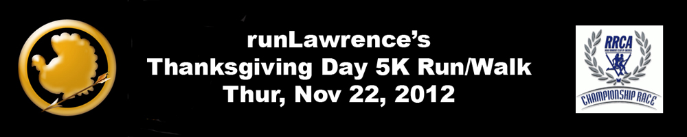 runLawrence Thanksgiving Day 5K overall results.