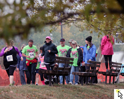 Photo slideshow from the October 13 Steps for the Chest 5K.