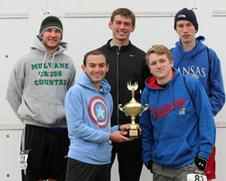 The KU Running Club won the team trophe at the Dr Bob Run.