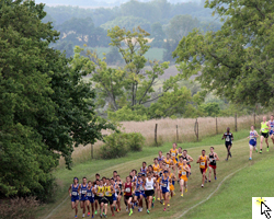 Photo from the Bob Timmons Classic cross country races at Rim Rock Farm, August 31st.