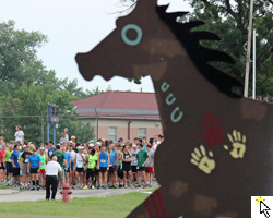 Slideshow of the Red Dog Run on August 3rd.