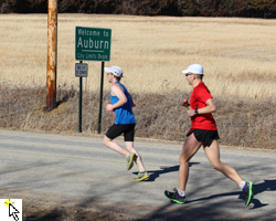 Link to photo slideshow of the 2013 Topeka to Auburn Half Marathon.