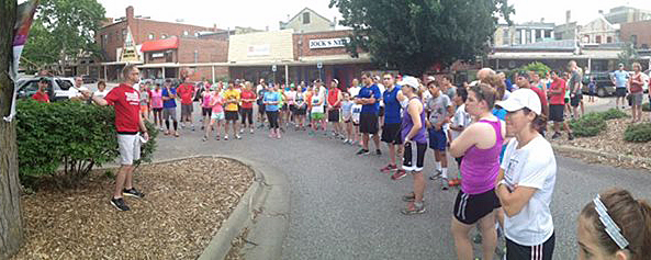 Photo of the crowd celebrating 5 years of GGRS in Lawrence.