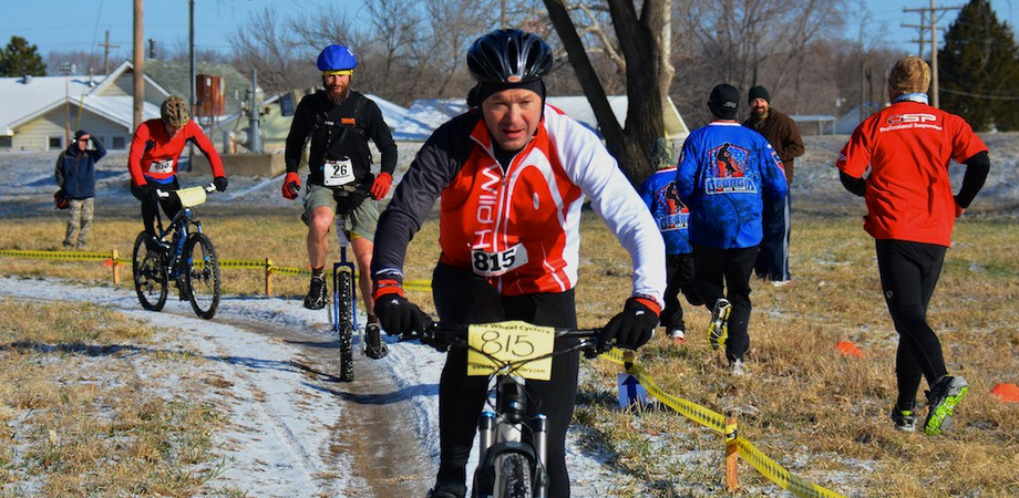 Photo from the God's COuntry Off-Road Duathlon, March 23, 2014.