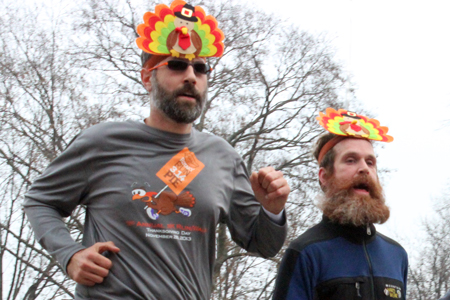 Photos from the runLawrence Thanksgiving Day 5K.