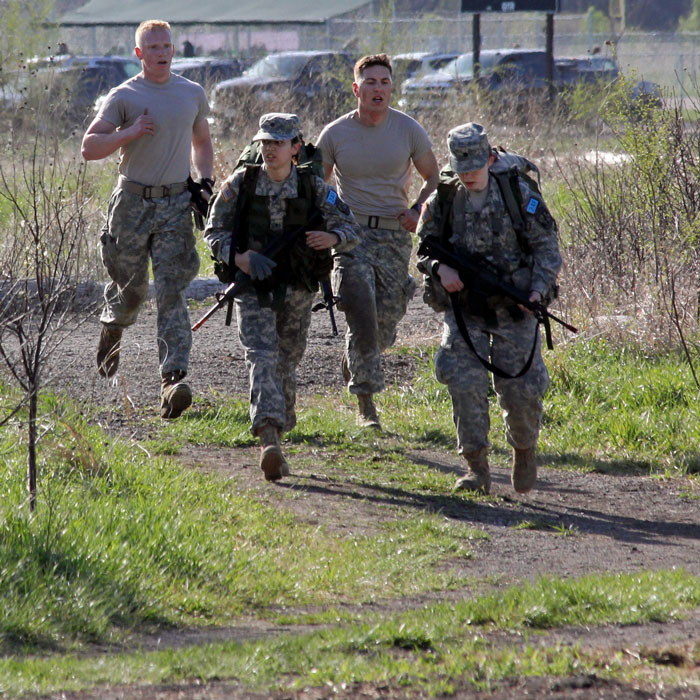 KU Army ROTC Ranger Buddy Competition by Clinton Lake.