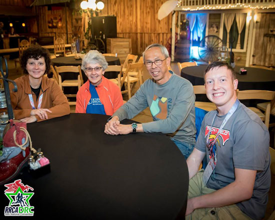 Photo of Brenda, Dee, Gene and Trevor at Eddie Deans.