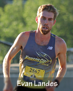 Evan Landes, Kansas co-runner of the year for 2017.