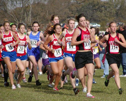 Photo from2005 Girls Cross Country Race at Rimrock.