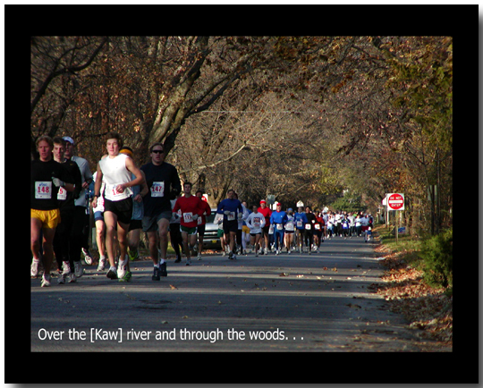 Photo: over the river and through the woods