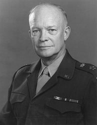 Photo of Dwight Eisenhower.