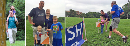 Photos from the KU West Campus Orienteering Meet on June 14, 2015.